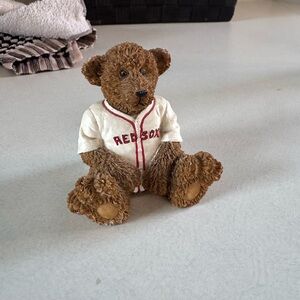 Red Sox Teddy Bear Figurine